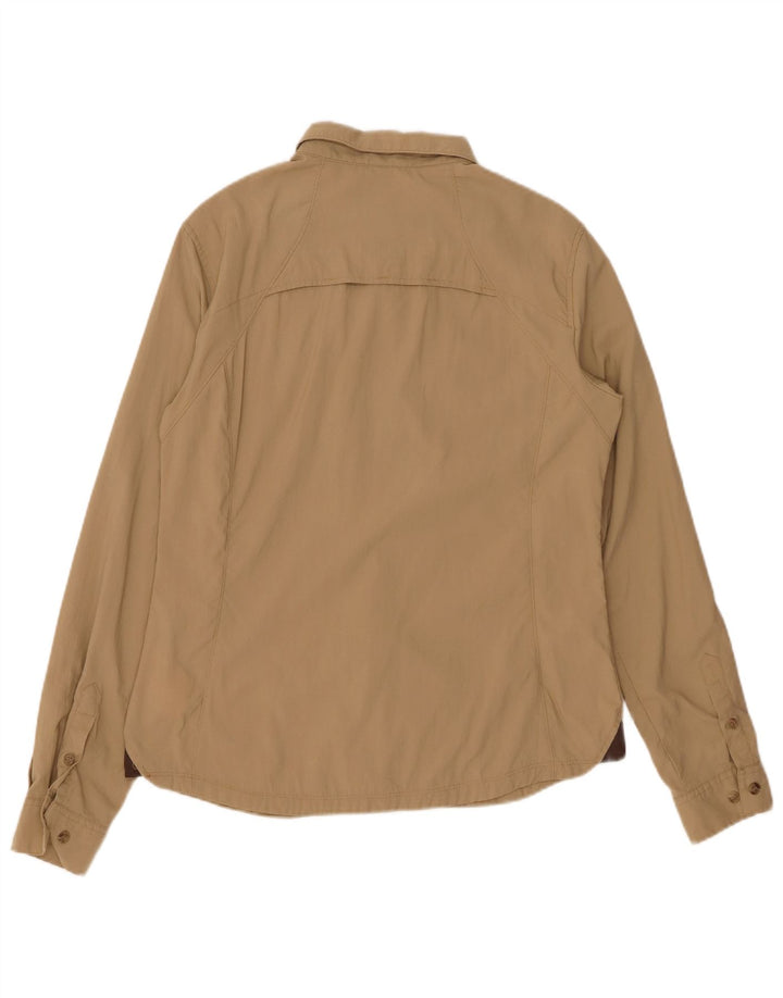 BRUGI Chemise Femme UK 16 Large Beige Polyamide