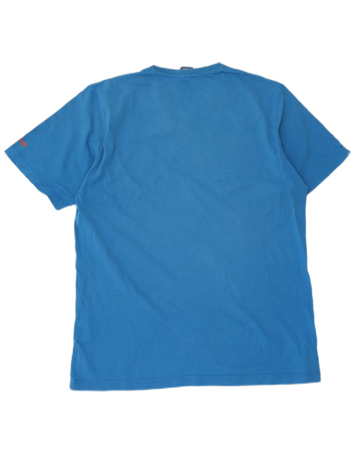 Reebok T-Shirt Graphique Homme Grand Bleu Coton