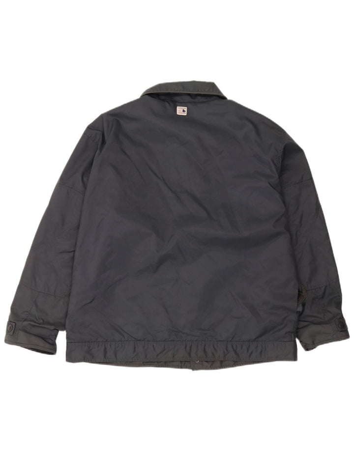 Americanino Veste Bomber Homme UK 40 Large Noir Nylon