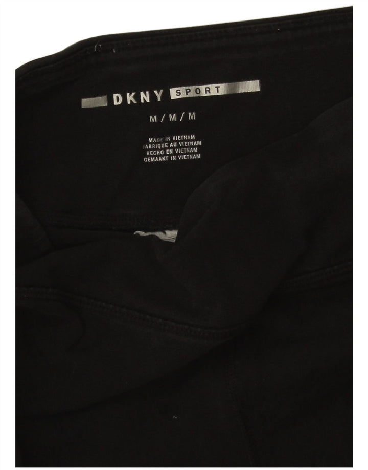 DKNY Leggings graphiques pour femmes UK 12 noir moyen