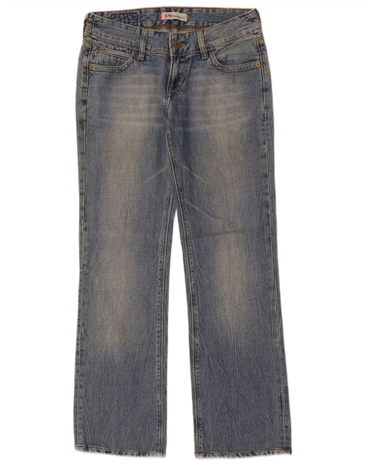 Levi's Jean Droit 570 Femme Bleu W28 L30 Coton