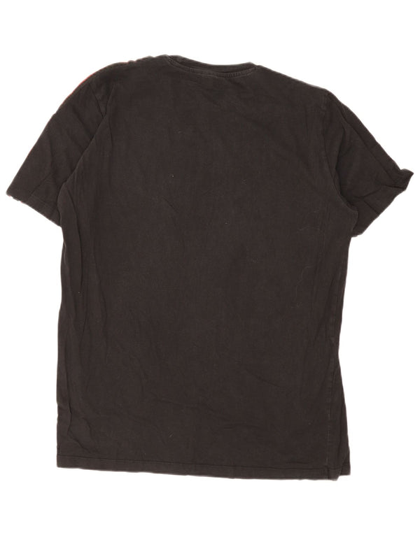 Replay T-Shirt Graphique Homme Large Noir Colourblock