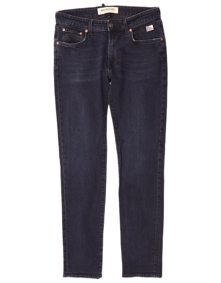 Roy Rogers Jean Slim Femme W33 L31 Bleu Marine Coton