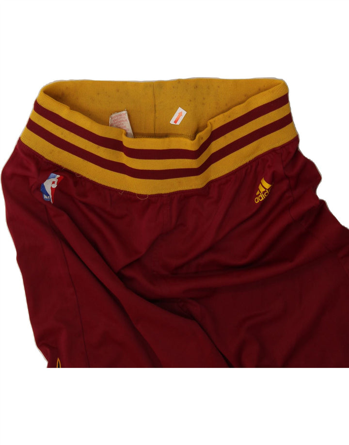 ADIDAS Boys Sport Shorts 11-12 Years  Red Polyester Vintage Adidas and Second-Hand Adidas from Messina Hembry 