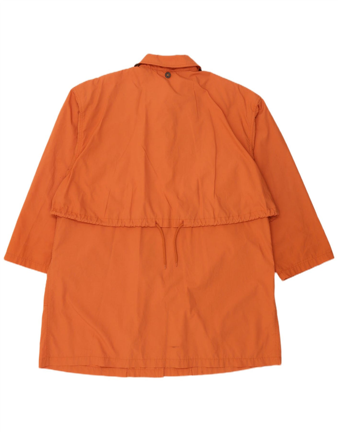 imperméable femme vintage UK 18 XL Orange Polyester