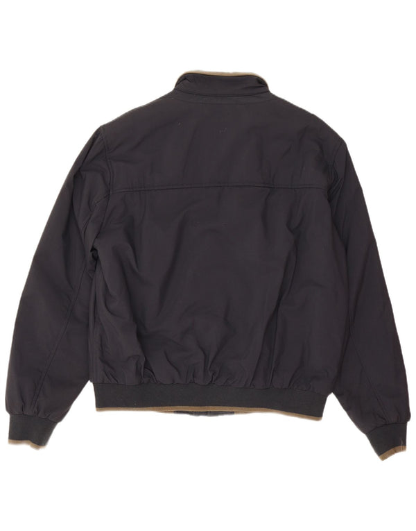 Geox Veste Bomber Homme UK 44 2XL Bleu Marine Polyamide