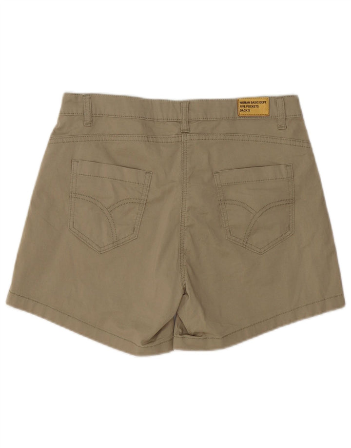 Dack's Short décontracté pour femme IT 44 Medium W32 Kaki Coton