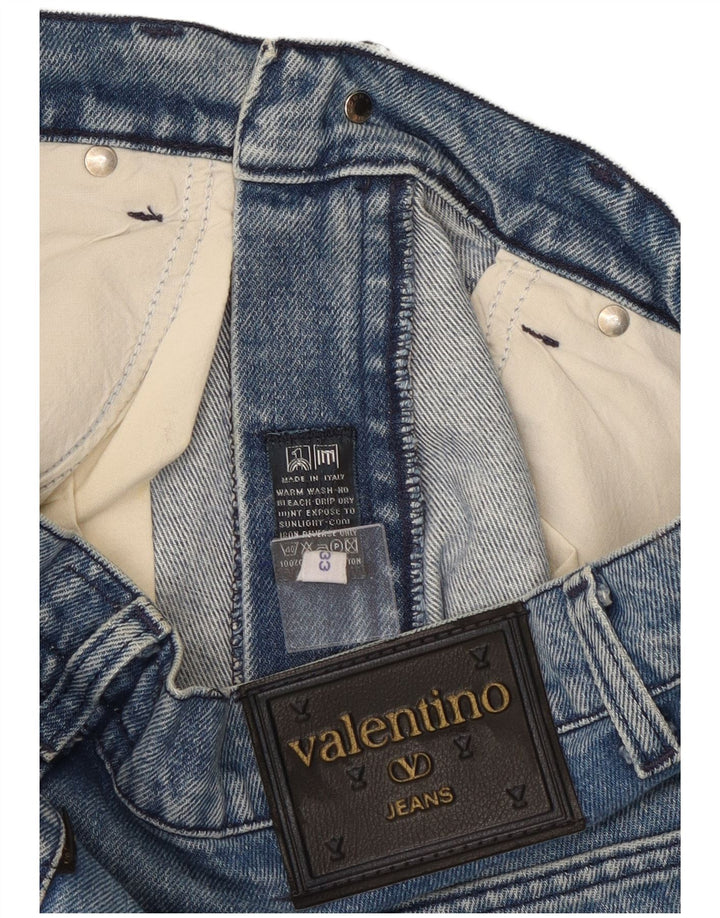Valentino Jean droit W33 L33 bleu coton homme