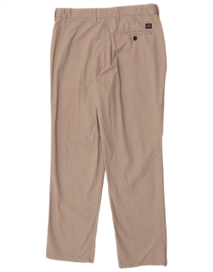 Marks & Spencer Pantalon Chino Coupe Regular Homme W34 L31 Gris Coton
