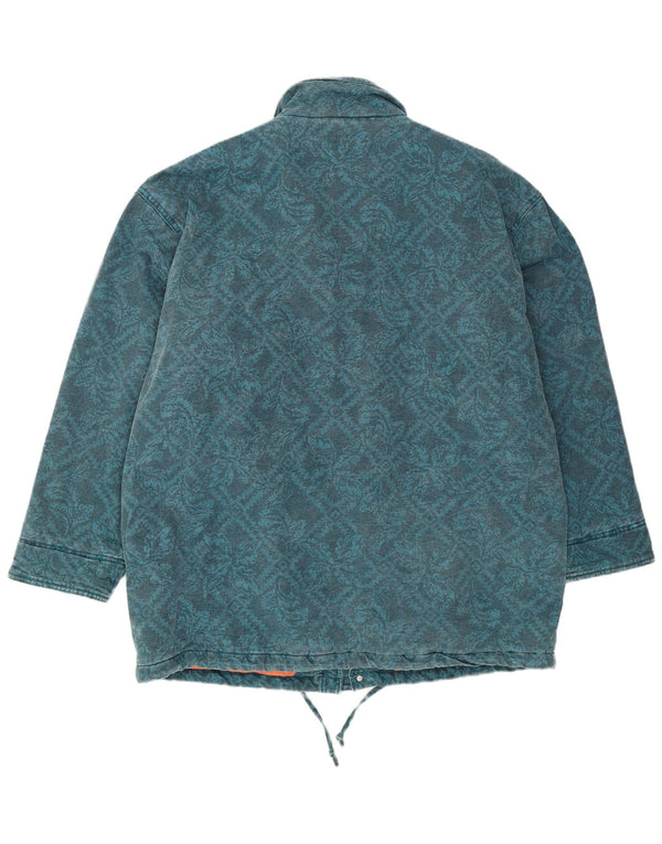 O'Neill Veste coupe-vent coupe ample pour homme UK 40 Large Vert Paisley Coton