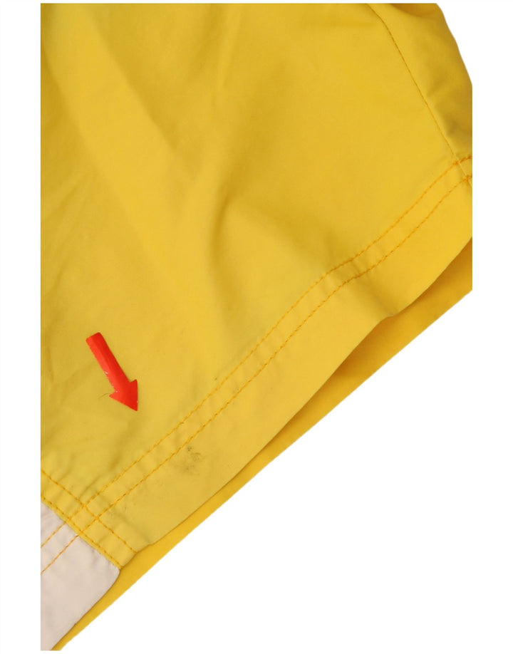 North Sails Short de Bain Homme Nylon Colorblock Jaune Moyen