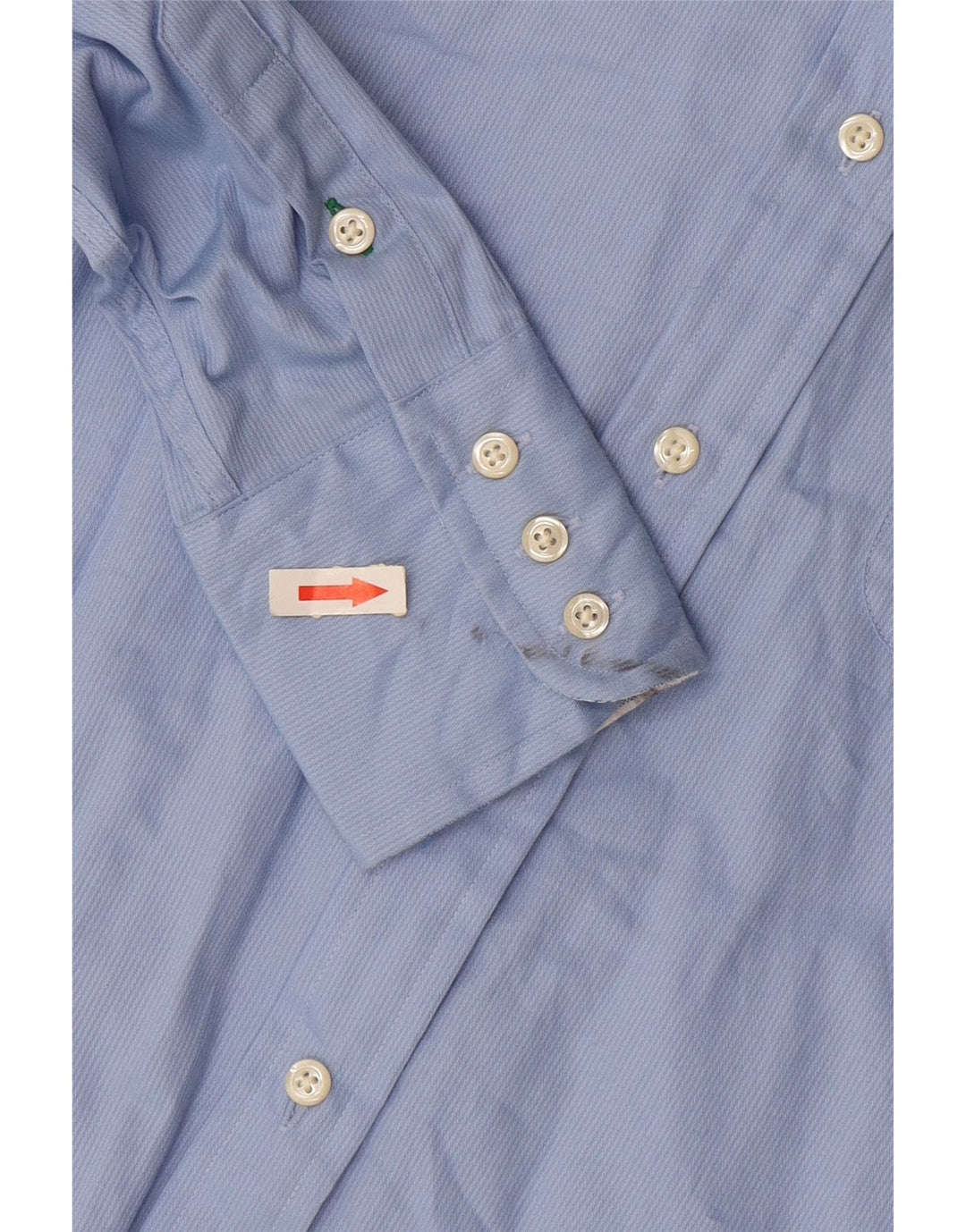 TOMMY HILFIGER Chemise surdimensionnée pour femme US 2 XS en coton bleu à fines rayures