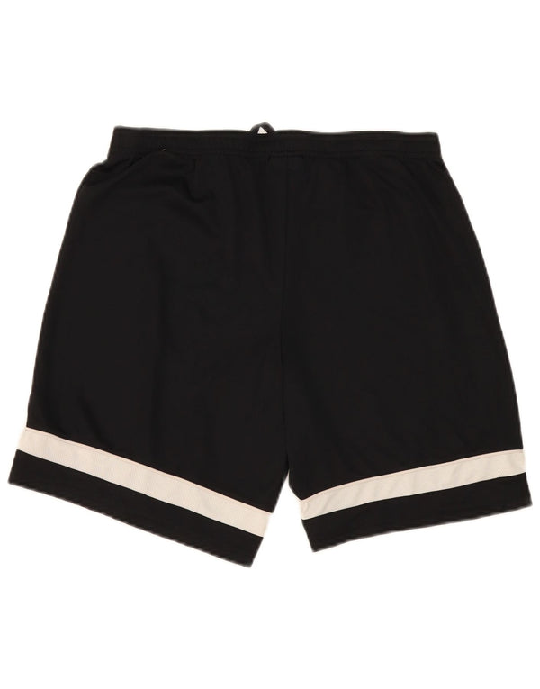 Nike Short de sport Dri Fit pour homme en polyester moucheté noir moyen