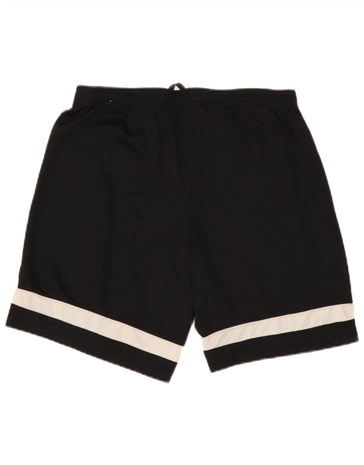 Nike Short de sport Dri Fit pour homme en polyester moucheté noir moyen
