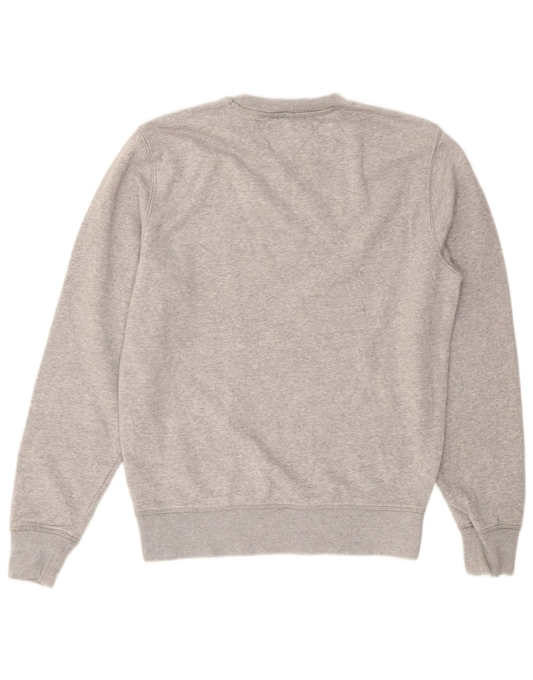 Tommy Hilfiger Sweat-Shirt Graphique Homme Gris Moyen Moucheté Coton