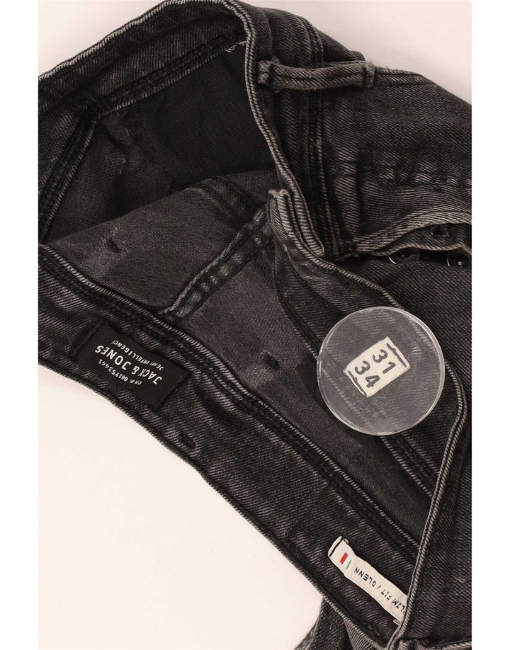 Jack & Jones Homme GLENN Slim Jeans W31 L34 Gris