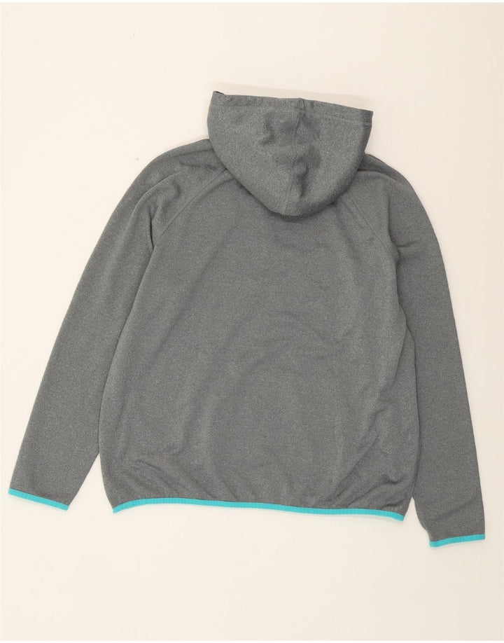 NIKE Pull à capuche graphique pour femme UK 18 XL Gris Polyester