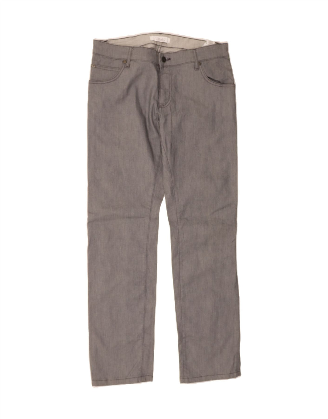 ZARA Mens Straight Jeans EU 42 Large W32 L32 Grey Cotton Vintage Zara and Second-Hand Zara from Messina Hembry 