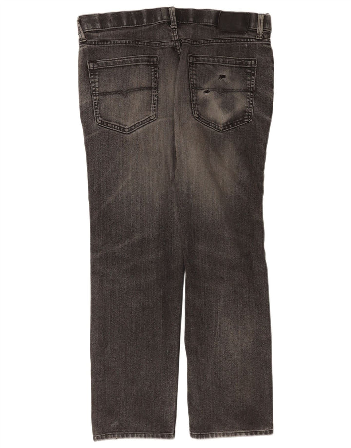 Marks & Spencer Jean droit coupe régulière pour homme W34 L29 gris coton