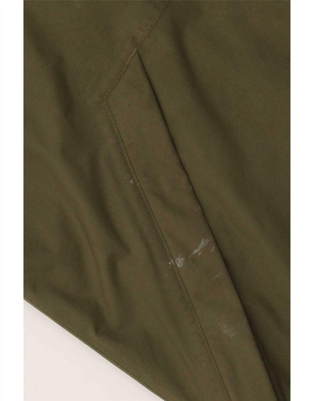 Berghaus Veste de pluie à capuche pour homme UK 42 XL Kaki Polyamide