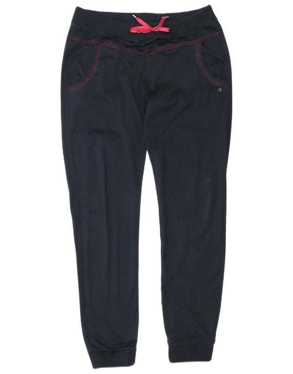 Champion Pantalon de survêtement pour femme Joggers Large Bleu marine Polyester Sports