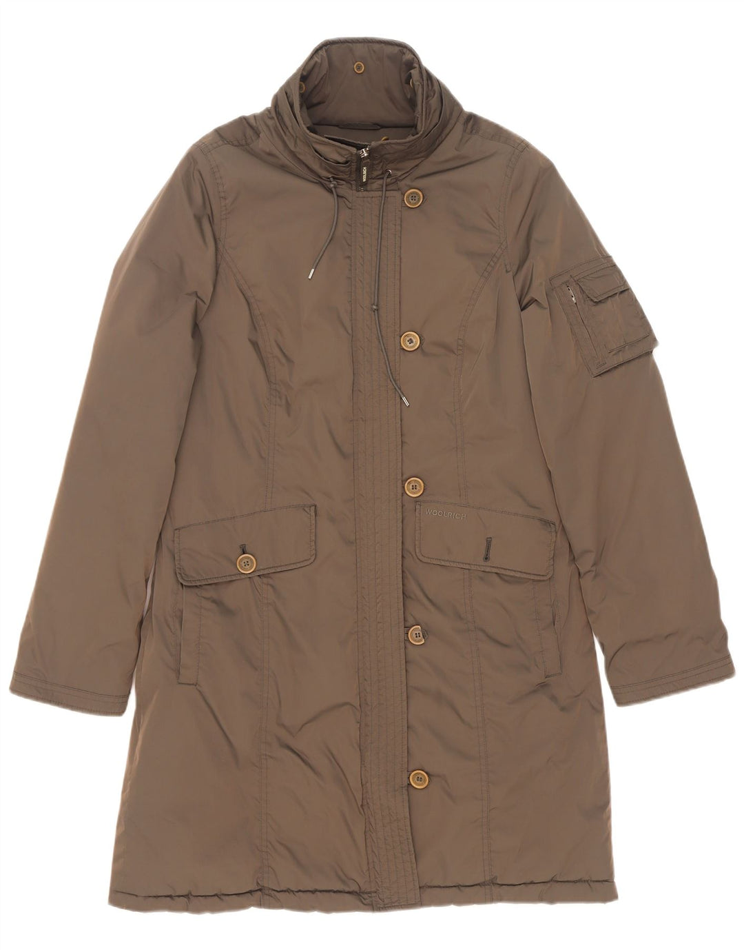 Woolrich Manteau Femme UK 16 Large Kaki
