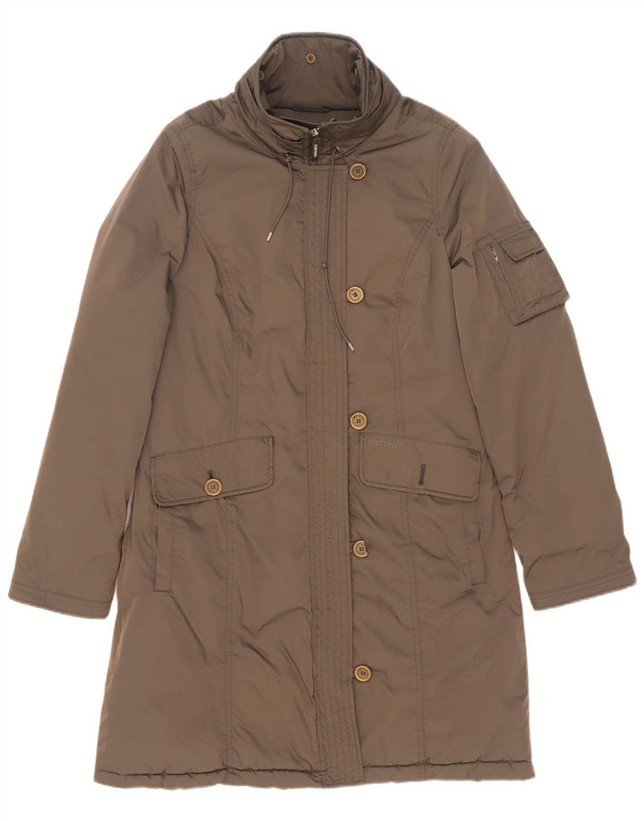 Woolrich Manteau Femme UK 16 Large Kaki