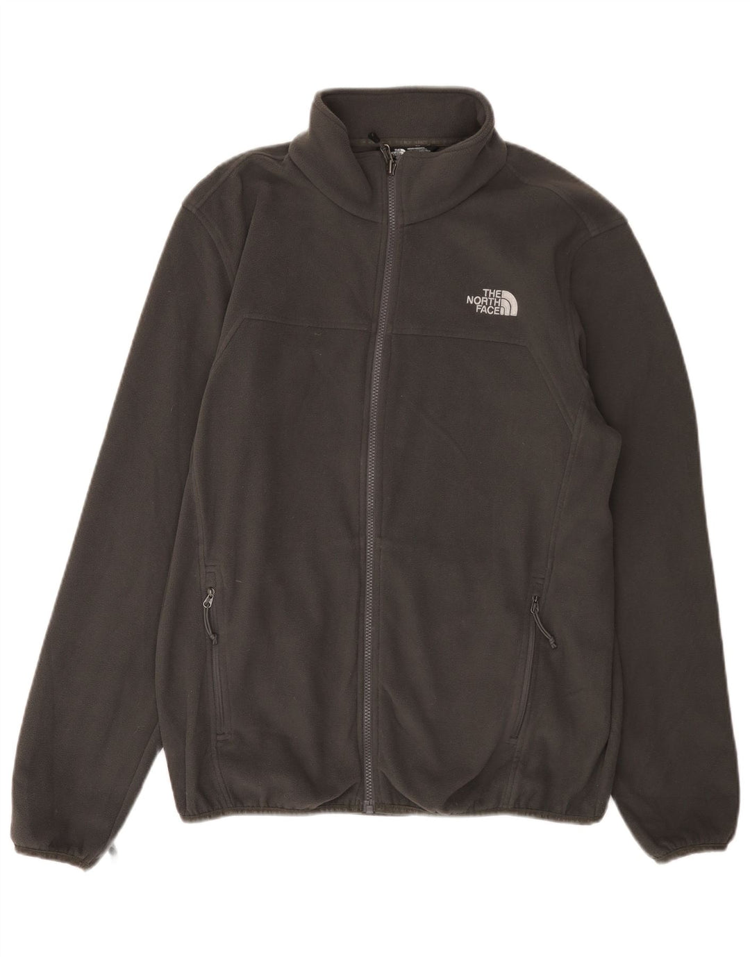 THE NORTH FACE Veste polaire pour homme UK 40 Large Gris Polyester