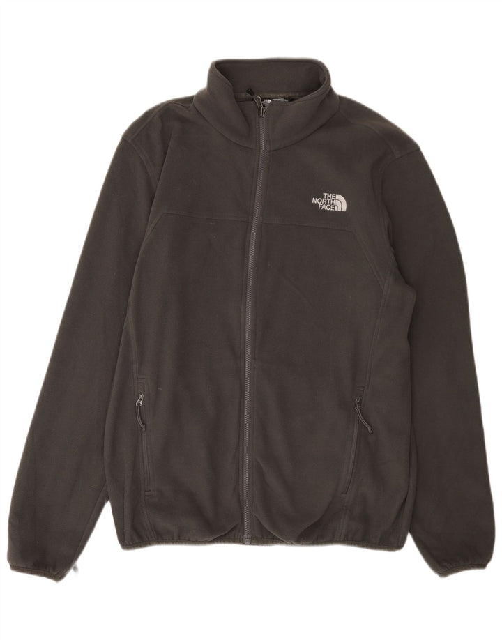 THE NORTH FACE Veste polaire pour homme UK 40 Large Gris Polyester