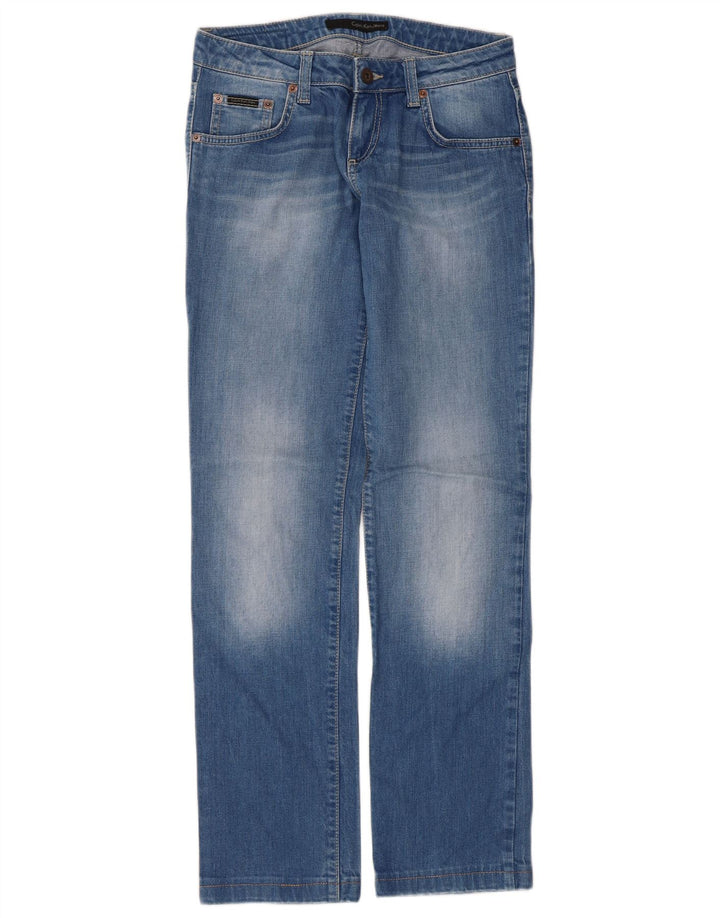 Calvin Klein Jean droit femme W30 L30 bleu