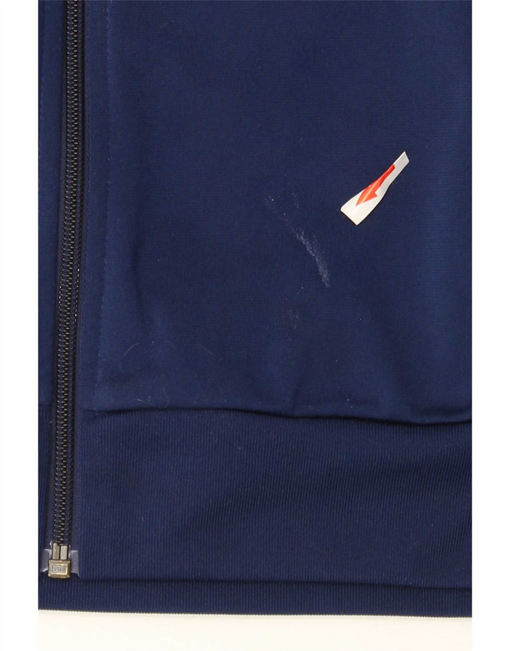 Adidas Veste de survêtement pour homme Bleu marine moyen Polyester