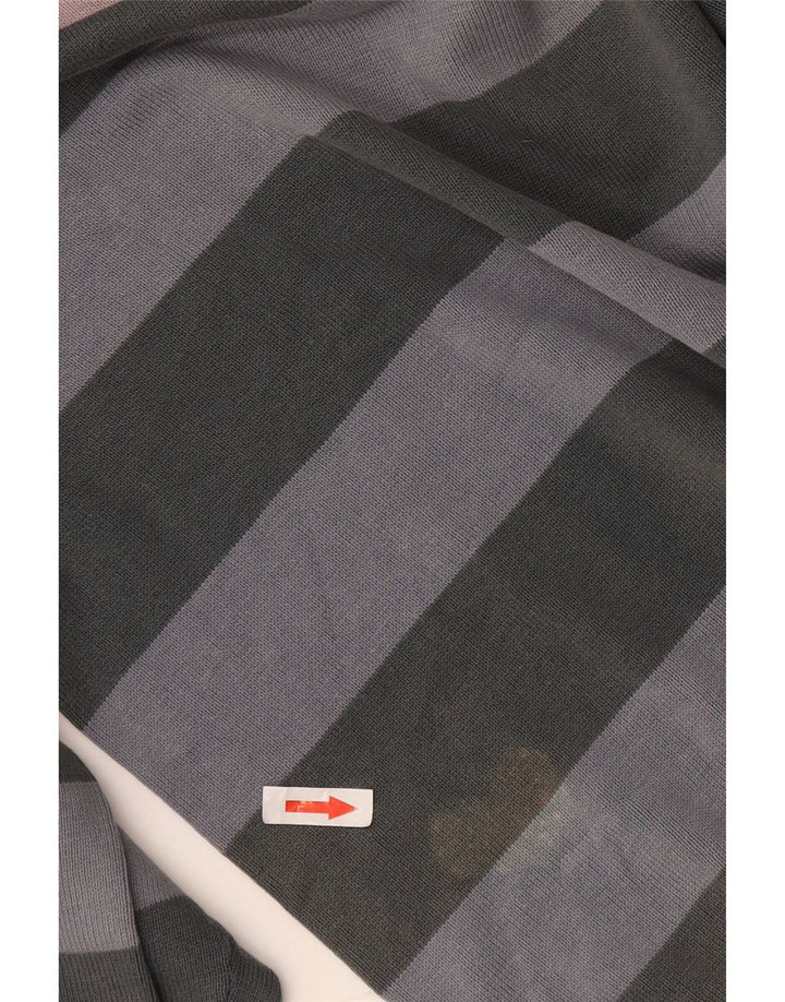 Marks & Spencer Pull à col rond autographe pour homme 2XL Gris rayé