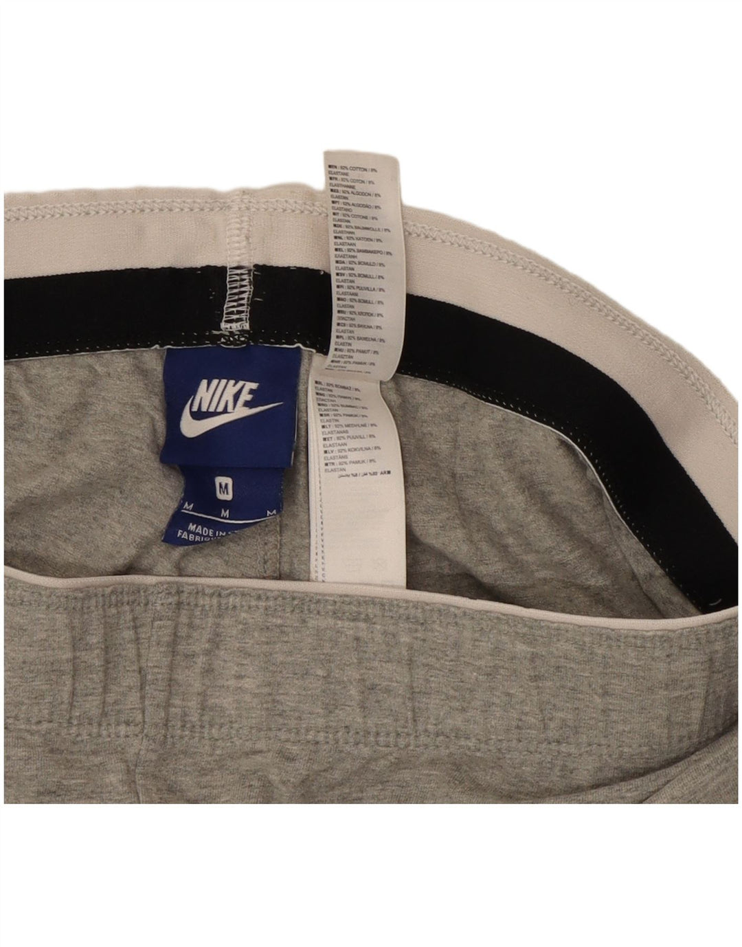 Nike Leggings graphiques pour femmes UK 12 coton gris moyen