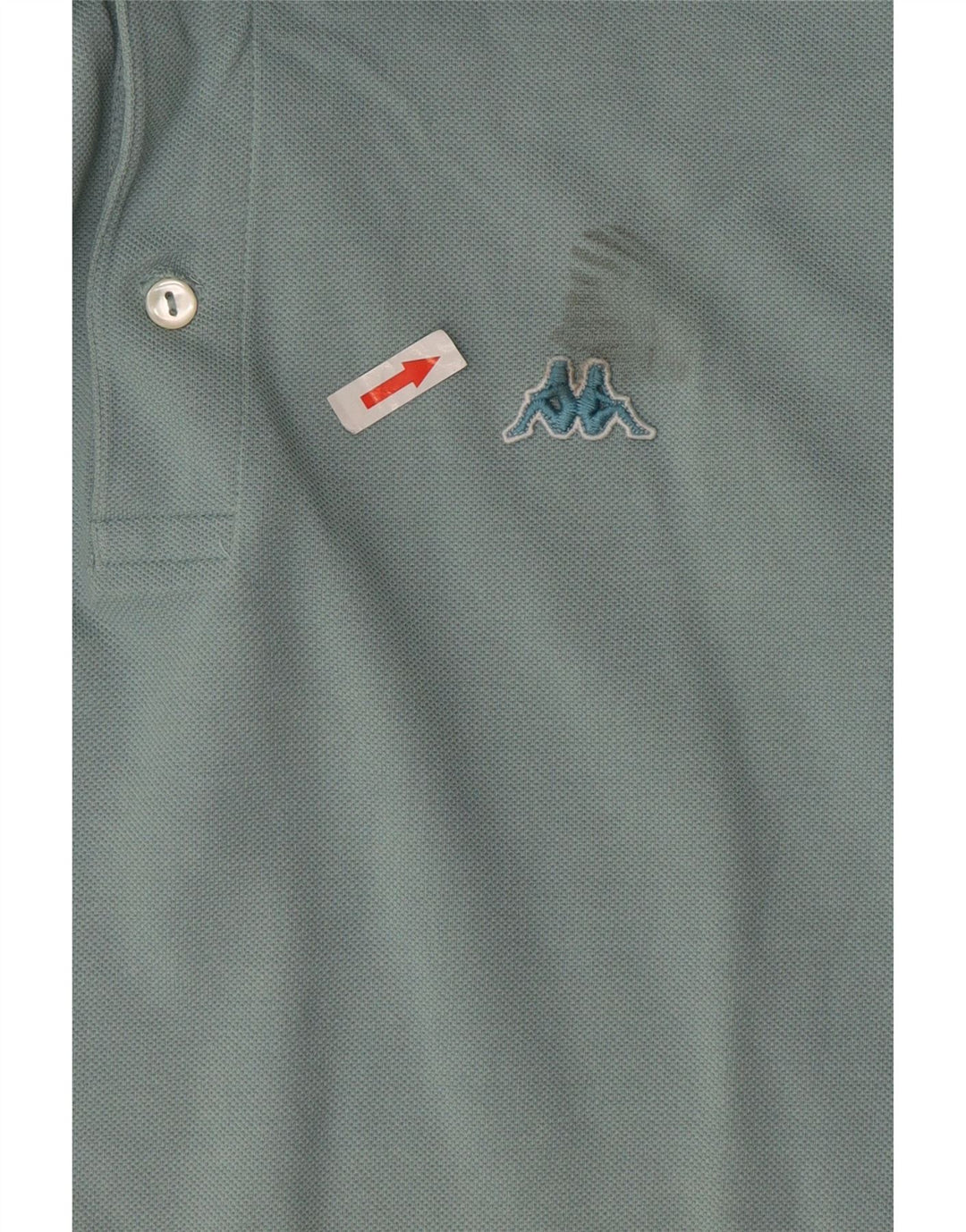 Kappa Polo Homme Bleu Moyen Coton