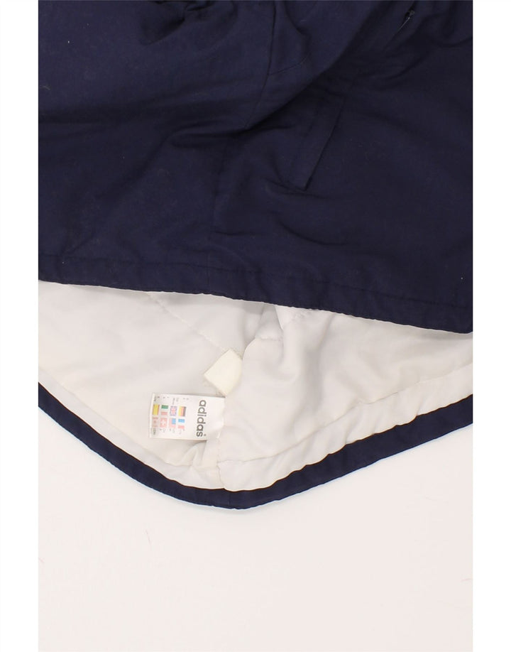 ADIDAS Veste coupe-vent pour hommes UK 38/40 Bleu marine moyen Colourblock