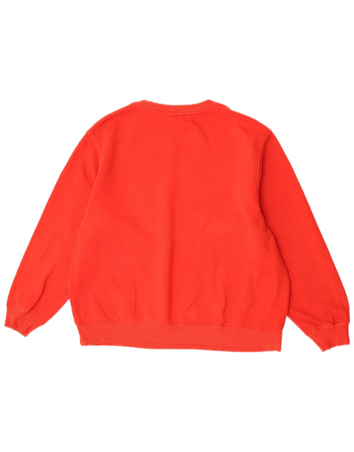 Marks & Spencer Sweat-shirt surdimensionné graphique pour femme UK 14 Large Rouge