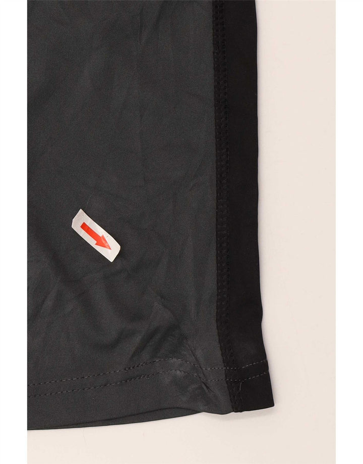 Russell Athletic Short de sport pour homme en polyester color block gris moyen