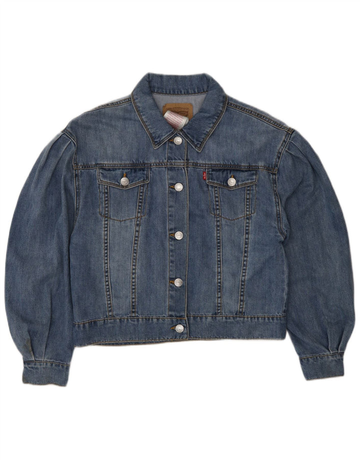 Levi's Veste en jean fille 13-14 ans Bleu Coton