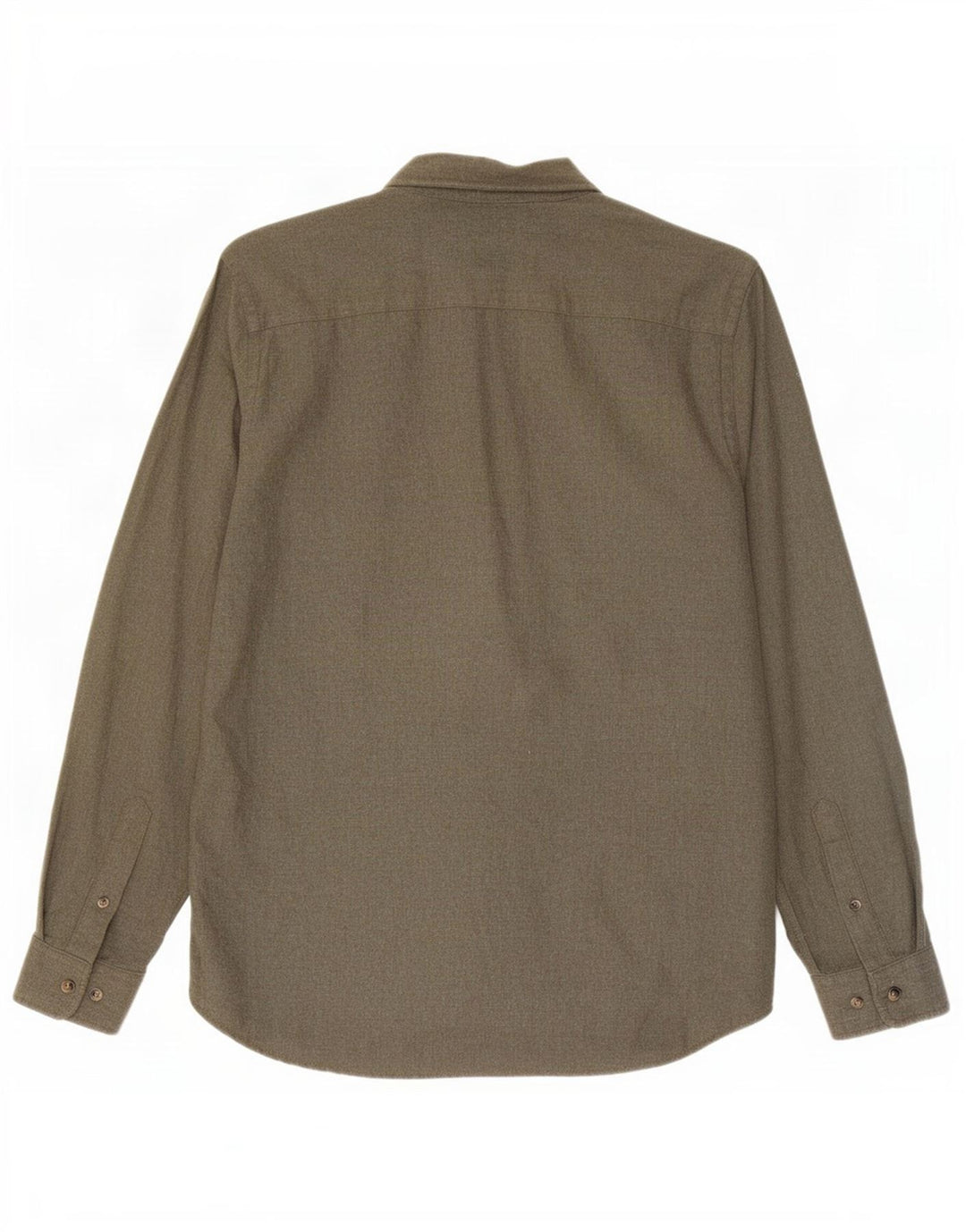 Jack & Jones Chemise En Flanelle Small Kaki Coton Homme