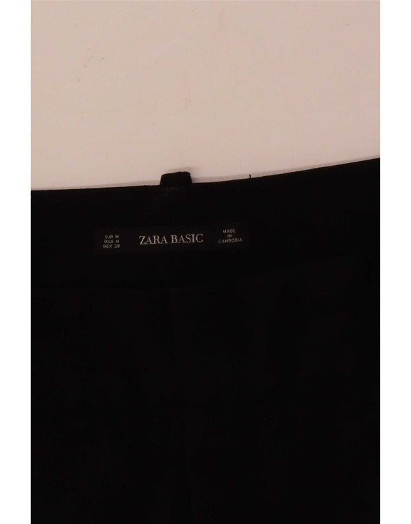 Zara Pantalon Chino Fuselé Taille Haute Femme Moyen W28 L27 Noir