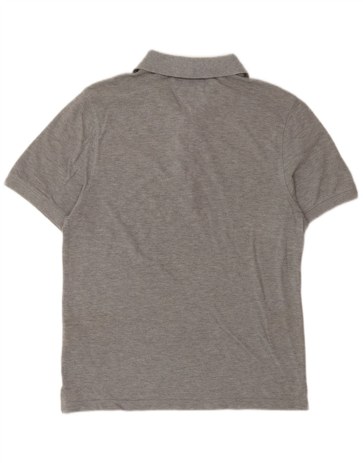 Tommy Hilfiger Polo Homme Gris Moyen Coton