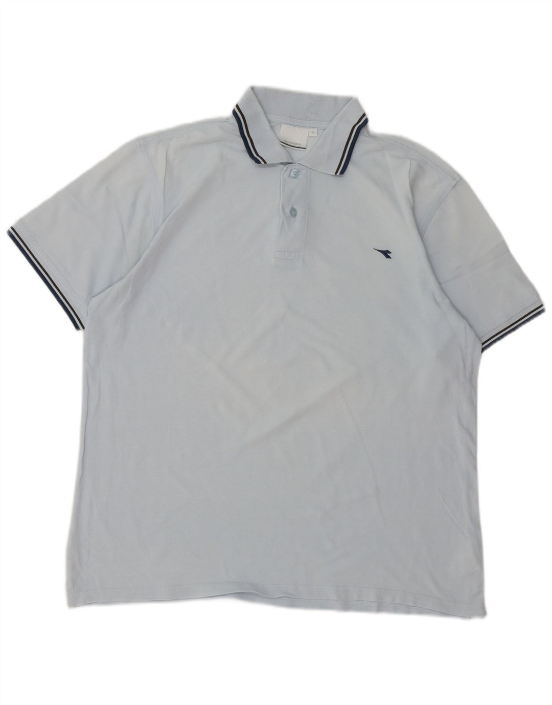 Diadora Polo Homme Grand Bleu Coton