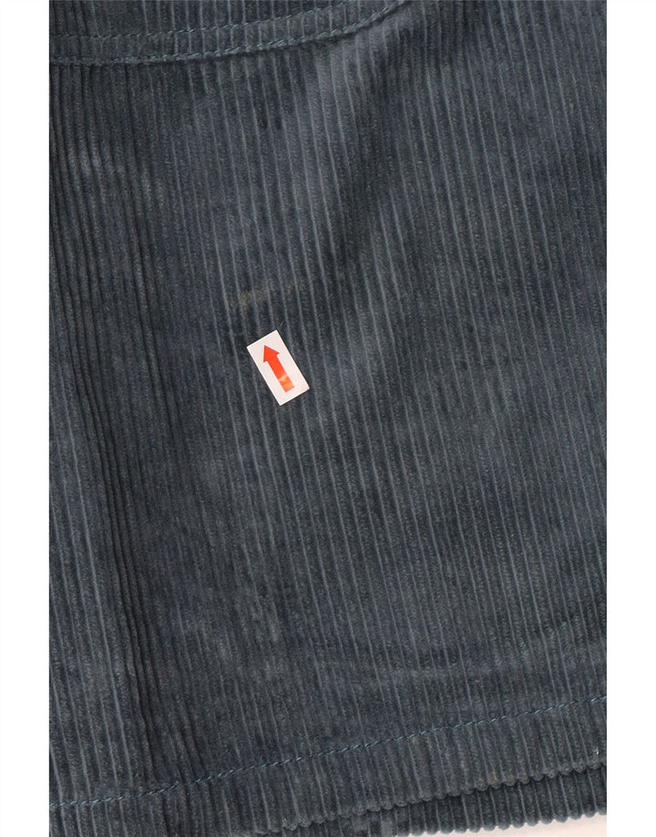 MONSOON Jupe en velours côtelé pour femme UK 16 Large W34 Coton vert