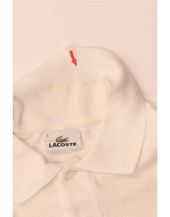 Lacoste Polo Homme Taille 3 Petit Coton Blanc