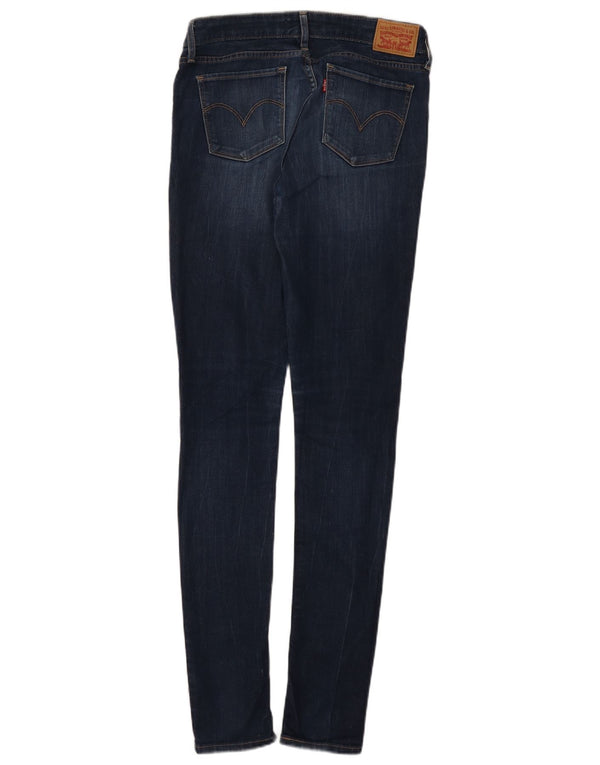 Levi's Jean Skinny 711 Femme W28 L34 Bleu Marine Coton
