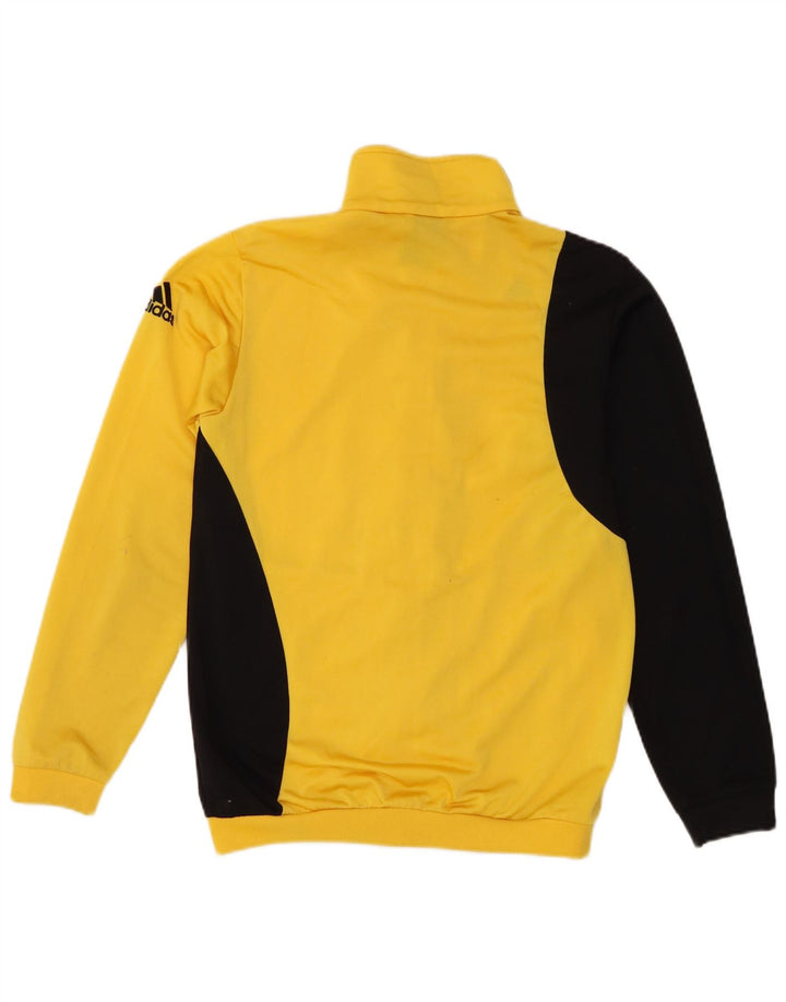 Adidas Veste de Survêtement Garçon 13-14 ans Jaune Colorblock Polyester