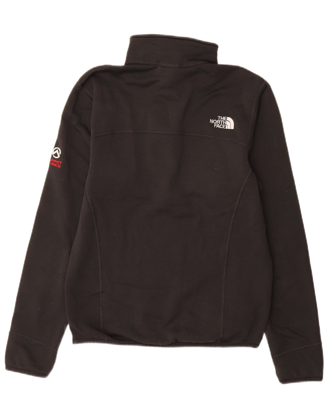 The North Face Sweat-shirt à col zippé pour homme Petit noir Polyester