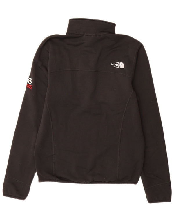 The North Face Sweat-shirt à col zippé pour homme Petit noir Polyester