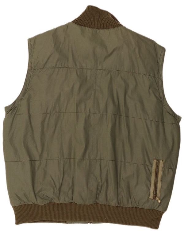 Levi's Gilet rembourré homme UK 40 Large Vert Coton