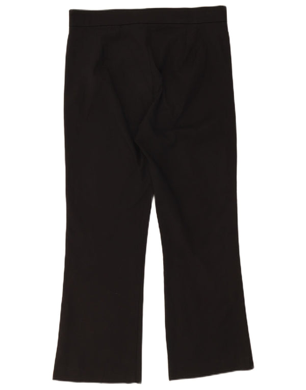 Zara Womens Bootcut Casual Trousers Large W30 L26 Black